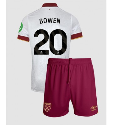 West Ham United Jarrod Bowen #20 Tredje Kläder Barn 2024-25 Kortärmad (+ Korta byxor)